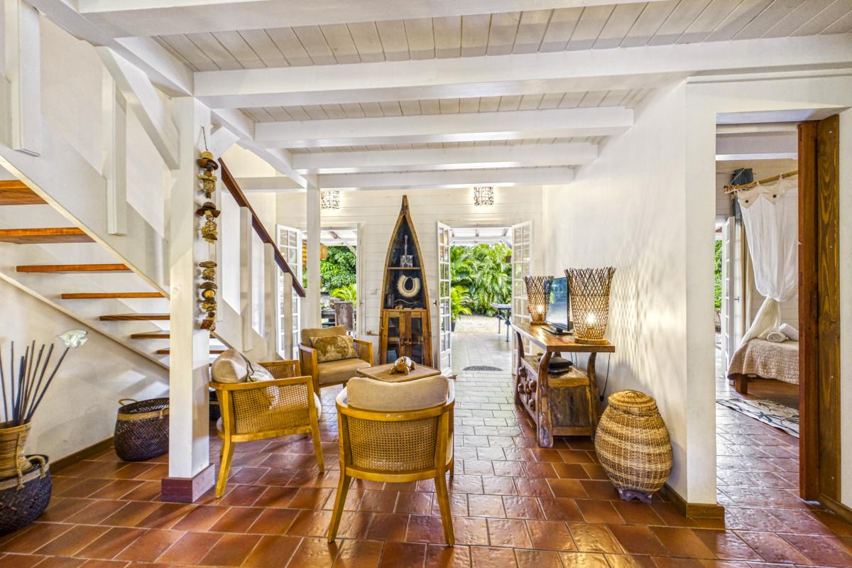 20.Location villa piscine Grande Anse 200m Deshaies Guadeloupe